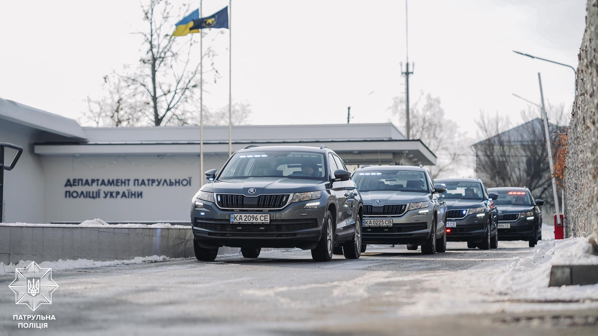 Авто поліції під прикриттям