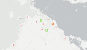 Запущено Корисну Карту – на ній всі відкриті магазини, аптеки, поштові відділення