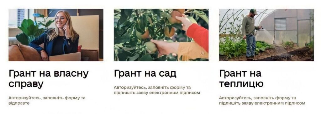 єРобота: Грант на власну справу, сад, теплицю