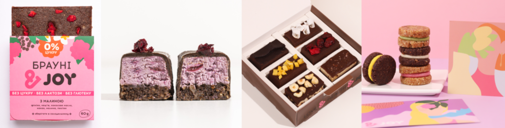 Andjoy - солодощі без цукру та борошна