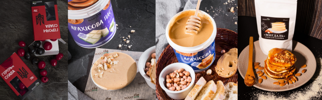 Manteca - солодощі без глютену та домішок за власною рецептурою