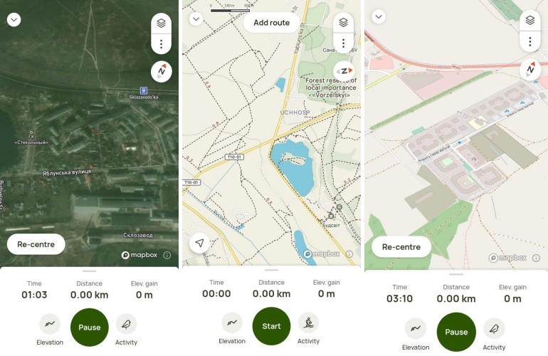 AllTrails: Hike, Bike & Run - навігатори для спортсменів, пішоходів та водіїв