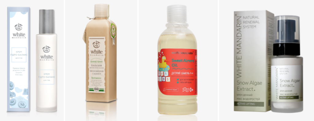 White Mandarin - український бренд натуральної доглядової косметики