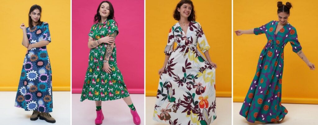 LOVE VIVIENNE - довгі сукні з яскравими принтами