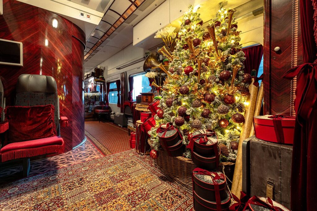 Різдвяний поїзд з Польщі у Литву