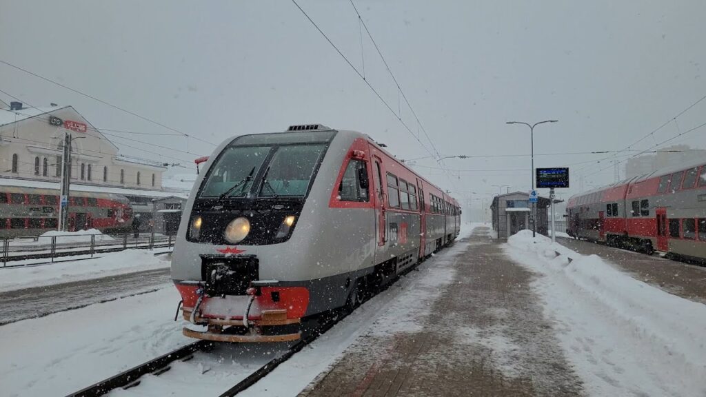 Поїзд з аеропорту Вільнюса