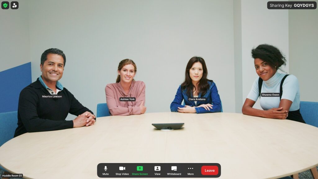 Бейджі в учасників конференції у Zoom Workplace