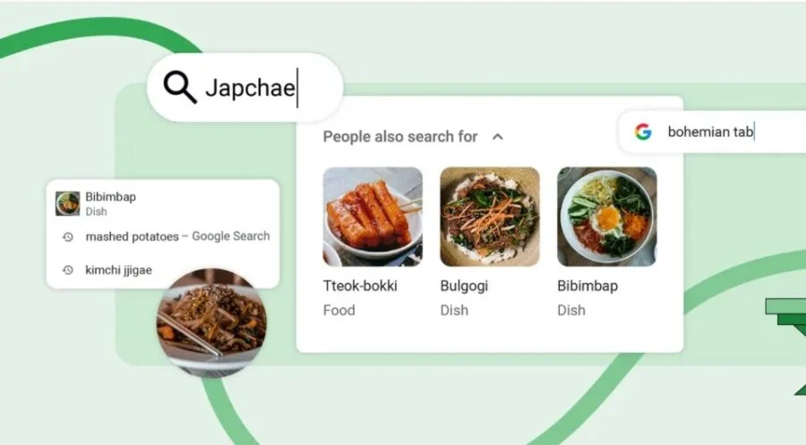 Нові варіанти пошуку в Google Chrome