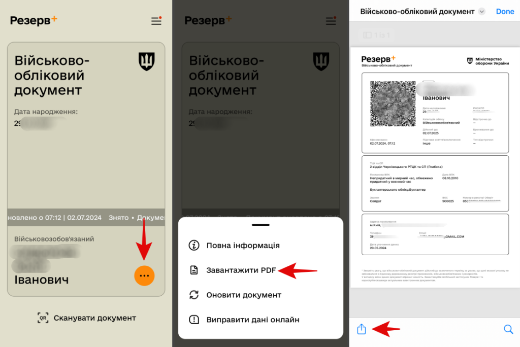 Як створити паперову копію військового квитка