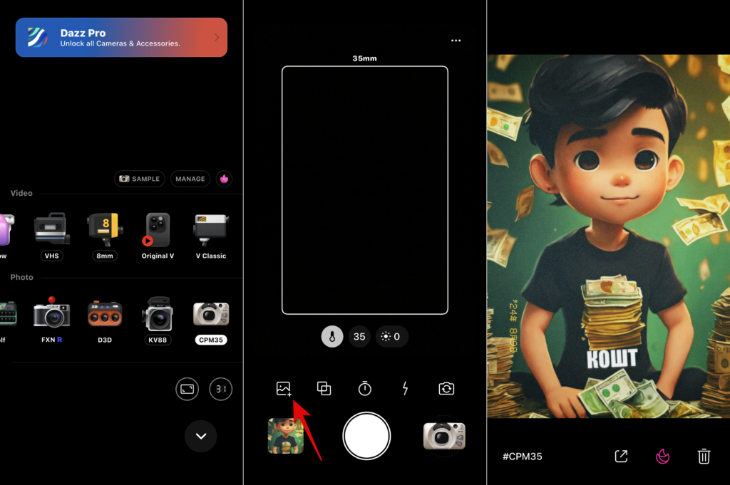 Як працює Dazz Cam