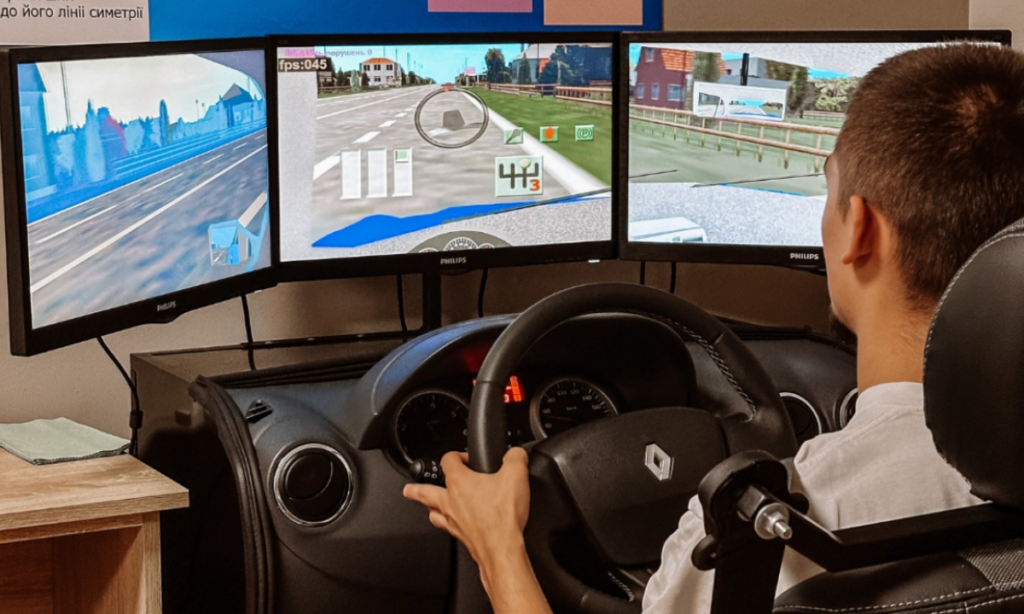 Автосимулятор в автошколу 