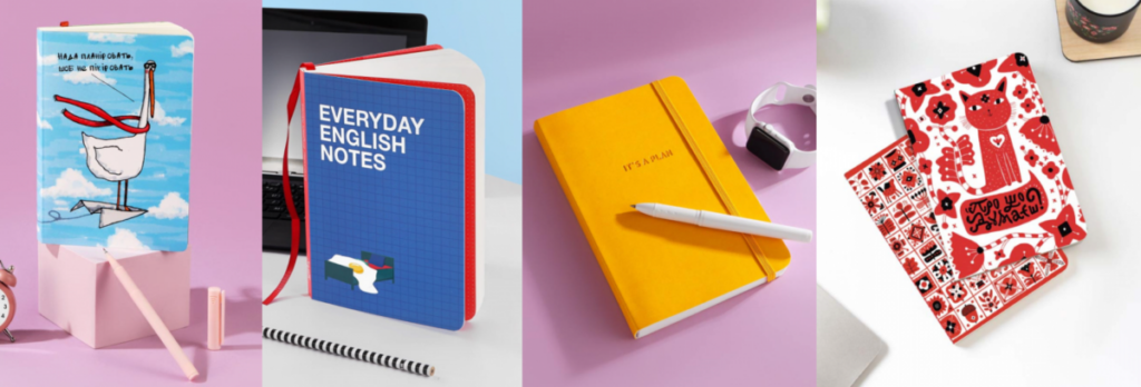 GIFTY Надихають на планування: 7 українських брендів, чиї блокноти ви захочете показати у Pinterest