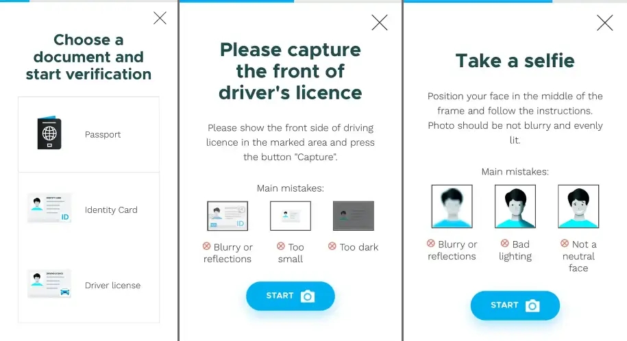 Верифікація акаунта на OnlyFans
