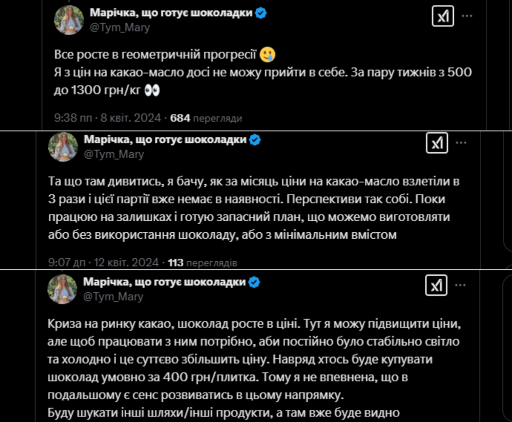 Власниця кондитерської 