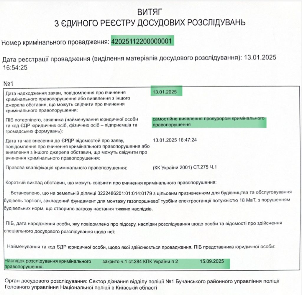 інжур кримінальне провадження закрите