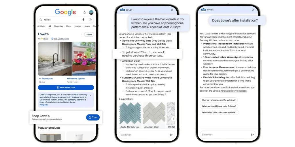 Покупки через Gemini