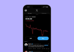 У соцмережі X з’явиться інструмент для відстеження цін на акції та криптовалюти