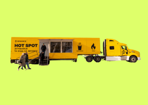 Binance теж відкрила в центрі Києва свій пункт незламності