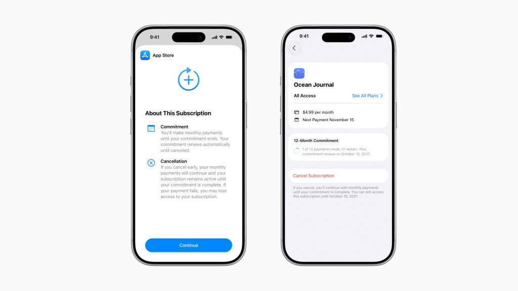 Підписки в App Store з оплатою частинами