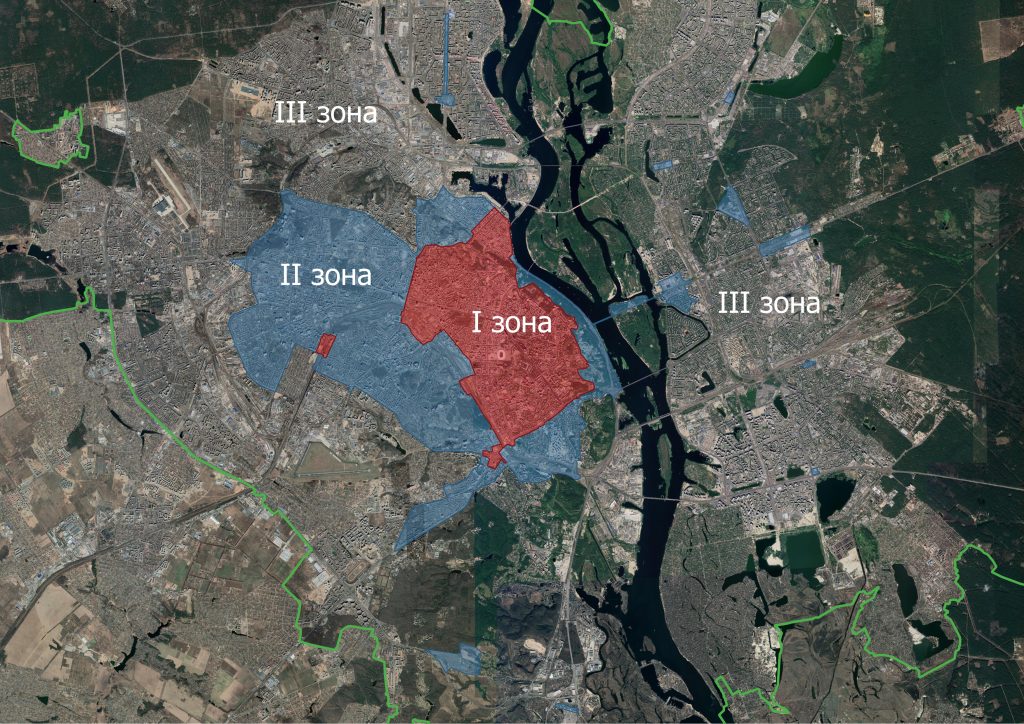 Зони паркування в Києві